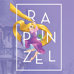 Disney Princess Rapunzel and Pascal Surface Pro 3 Skin